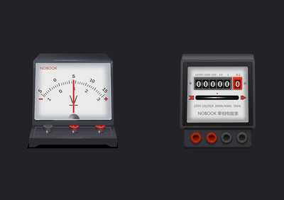 相機和電表ps寫實