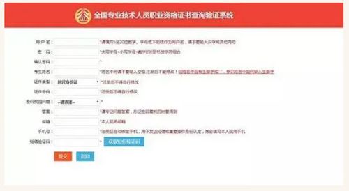 全國(guó)專業(yè)技術(shù)人員職業(yè)資格證書查詢驗(yàn)證系統(tǒng)使用指南